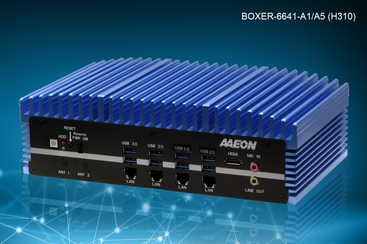 BIXER-6641 | Fanless Embedded Box PC with Socket Type 8th Genera