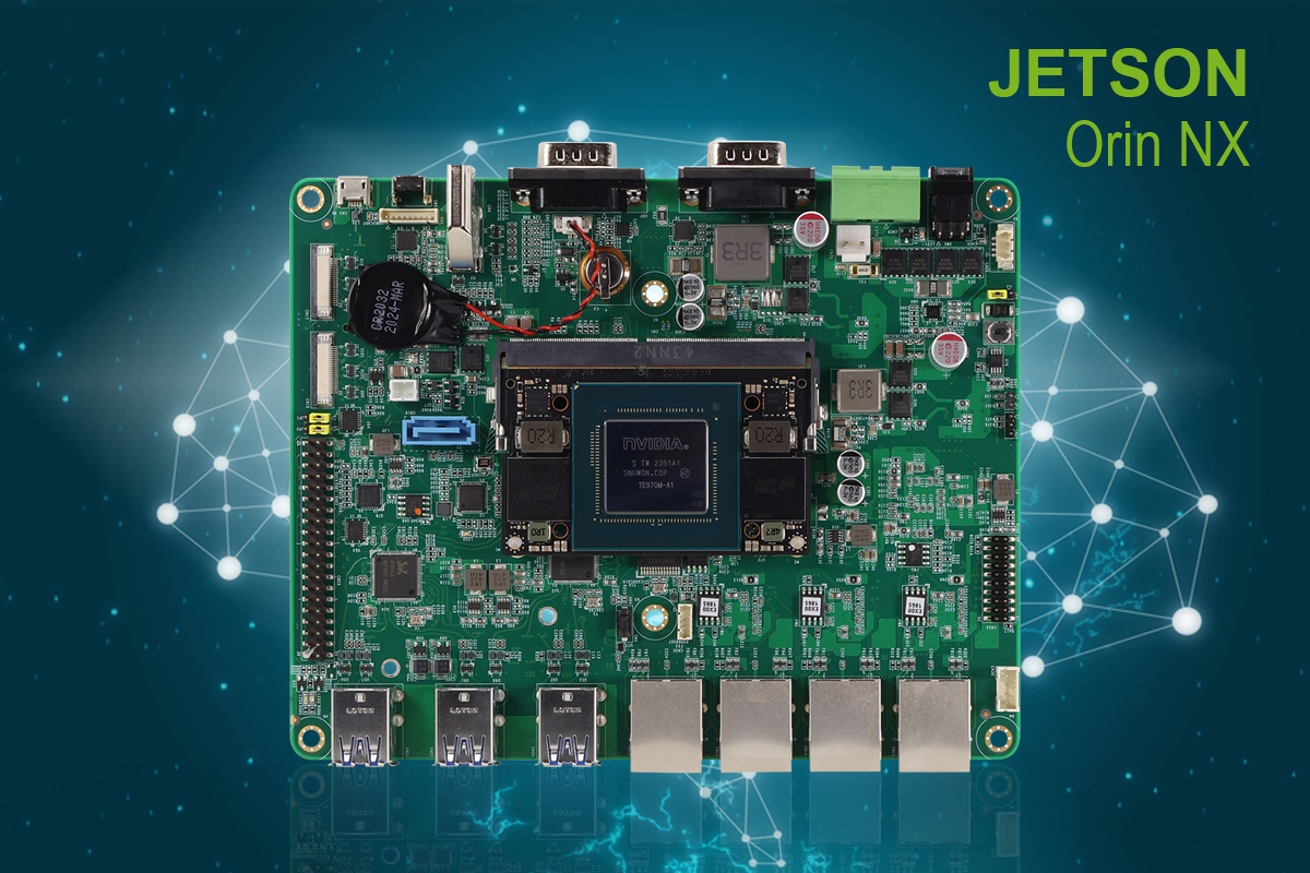 Embedded board with NVIDIA® Jetson Orin™ NX