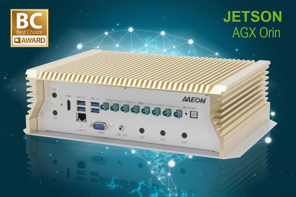 BOXER-8645AI | AI@Edge Fanless Embedded AI System with NVIDIA® J
