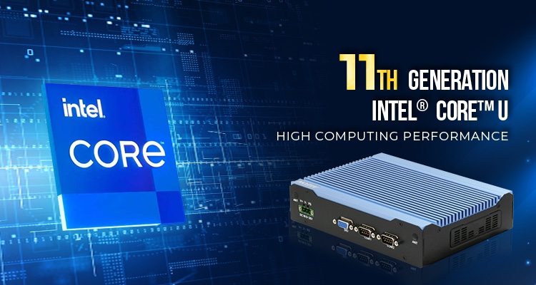 The BOXER-6643-TGU is powered by the 11th Generation Intel® Core